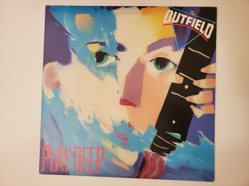 The Outfield Play Deep vinyl record
